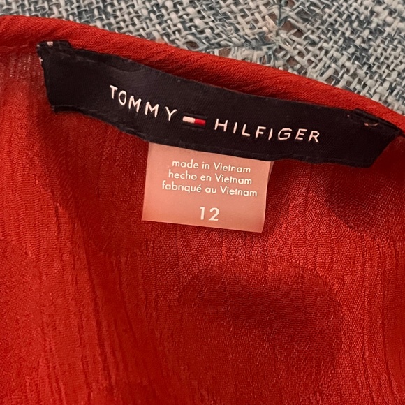 NWT - Tommy Hilfiger Womens Ruffled Chiffon Mini Dress BHFO 2716 - Picture 5 of 10